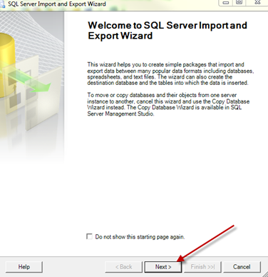 MSSQL Import